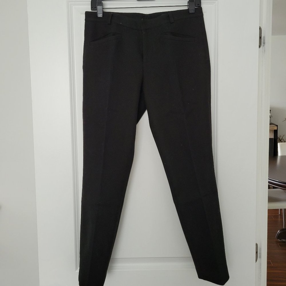 Club Monaco fitted pants size 0/2 black